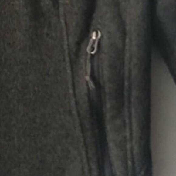 REI Mens Full Zip Fleece Jacket Dark Green Warm Durable Outdoor Layer Size Small - Picture 5 of 5